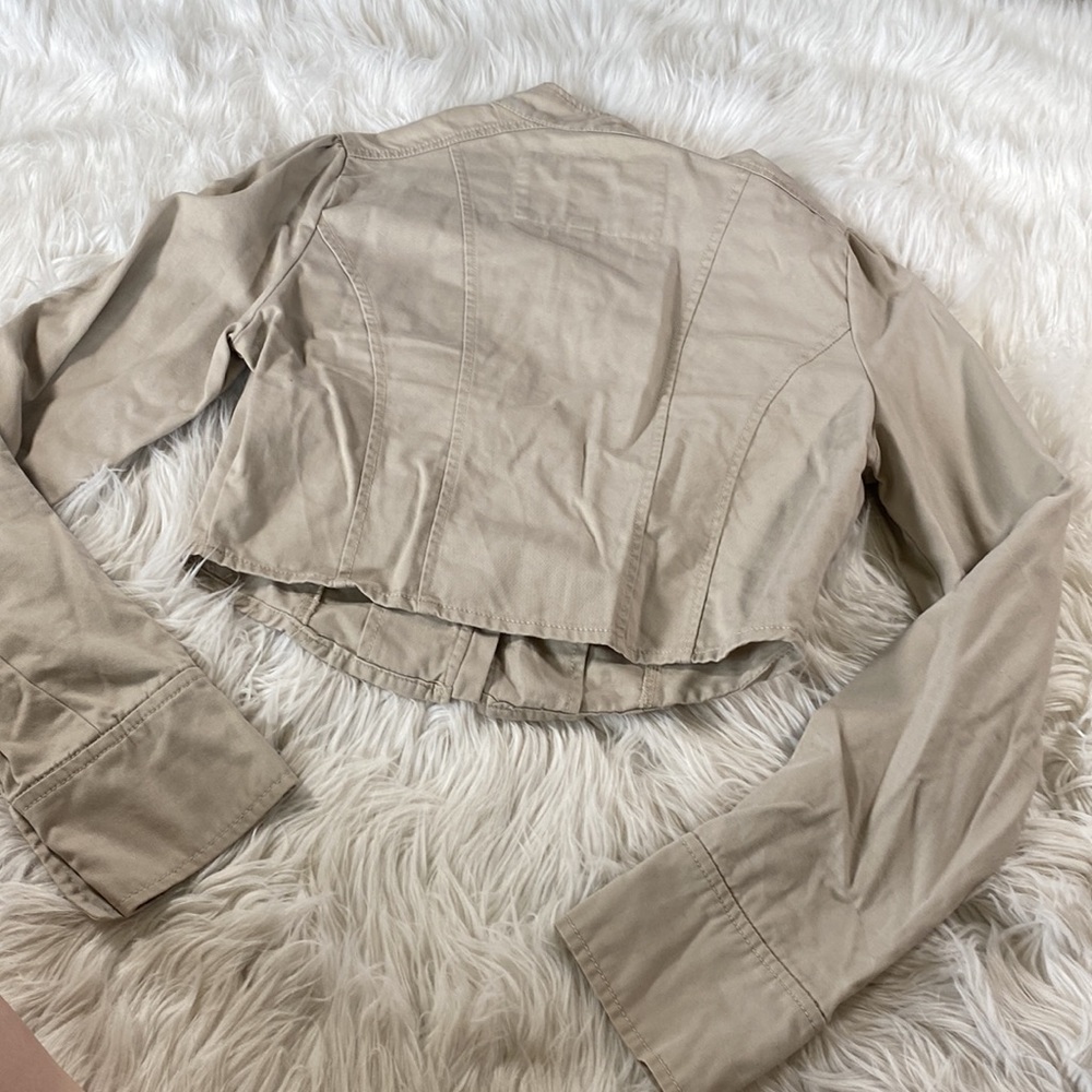🍧[ Decree ] Beige Military Inspired Jacket - Picture 8 of 8